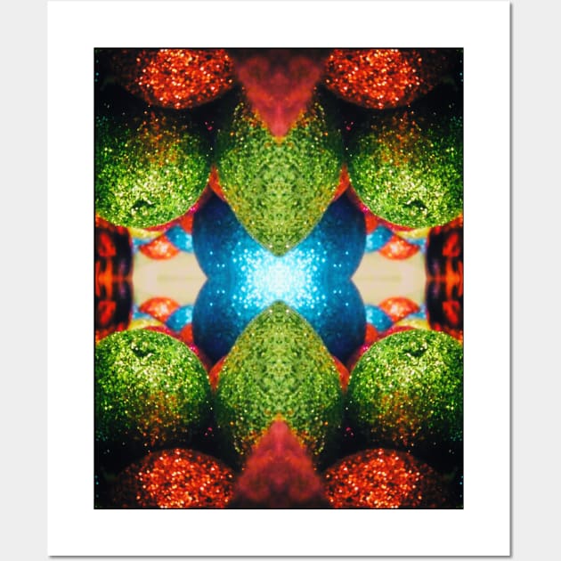 Christmas Ornament Kaleidoscope Wall Art by mtndew3301@gmail.com